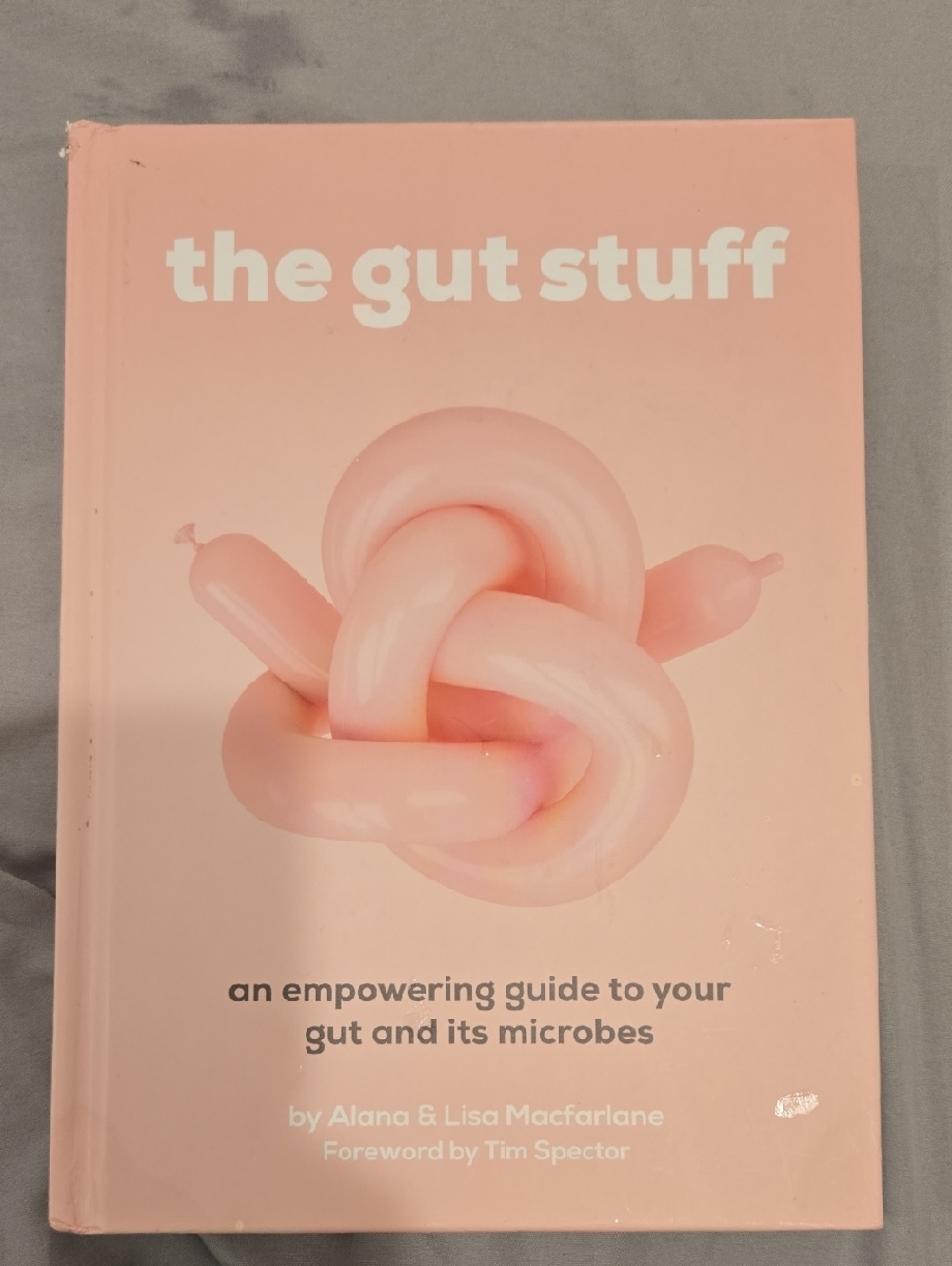 The Gut Stuff - Pink Hardcover Book